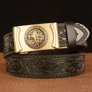 Ceinture Esprit Animal à motif tête de lion