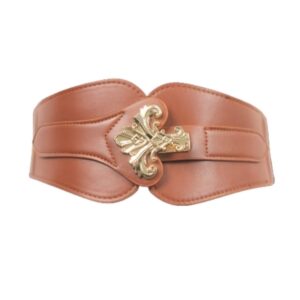 Ceinture Extra Large XXL à boucle originale subtilement décorée