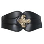 Ceinture Extra Large XXL à boucle originale subtilement décorée
