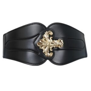 Ceinture Extra Large XXL à boucle originale subtilement décorée